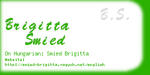 brigitta smied business card